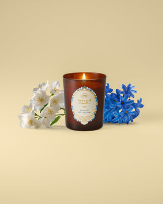 Duftkerze - Jasmine & Blue Hyacinth