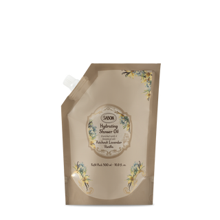 Nachfüllung Feuchtigkeitsspendendes Duschöl - Patchouli Lavender Vanilla - 500ml